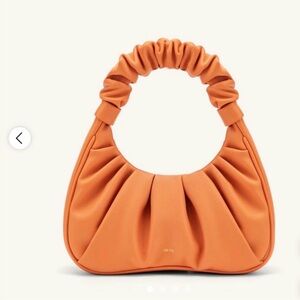 Jw Pei Gabbi Ruched Hobo Handbag - Orange